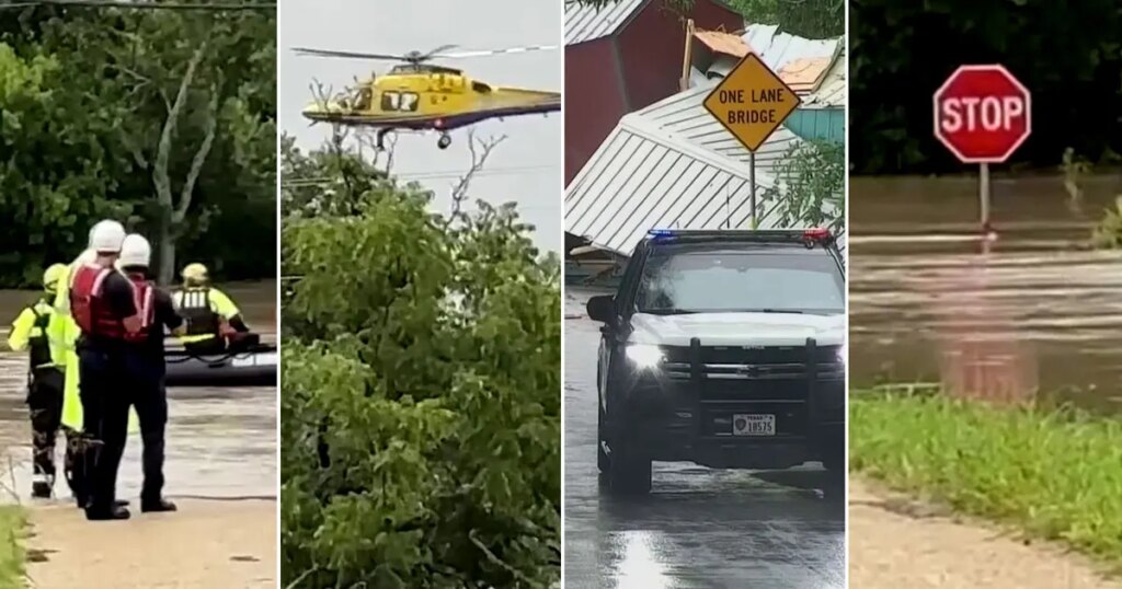 'Catastrophic' flooding underway in Texas Hill Country