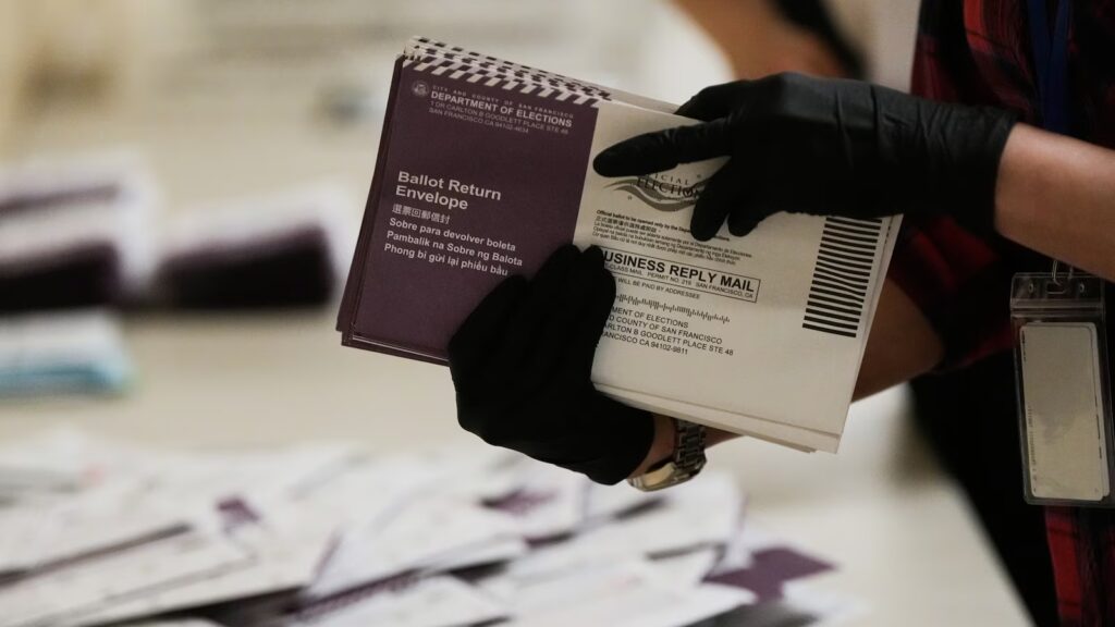 Appeals court gives Trump temporary win in mail-in voting fight