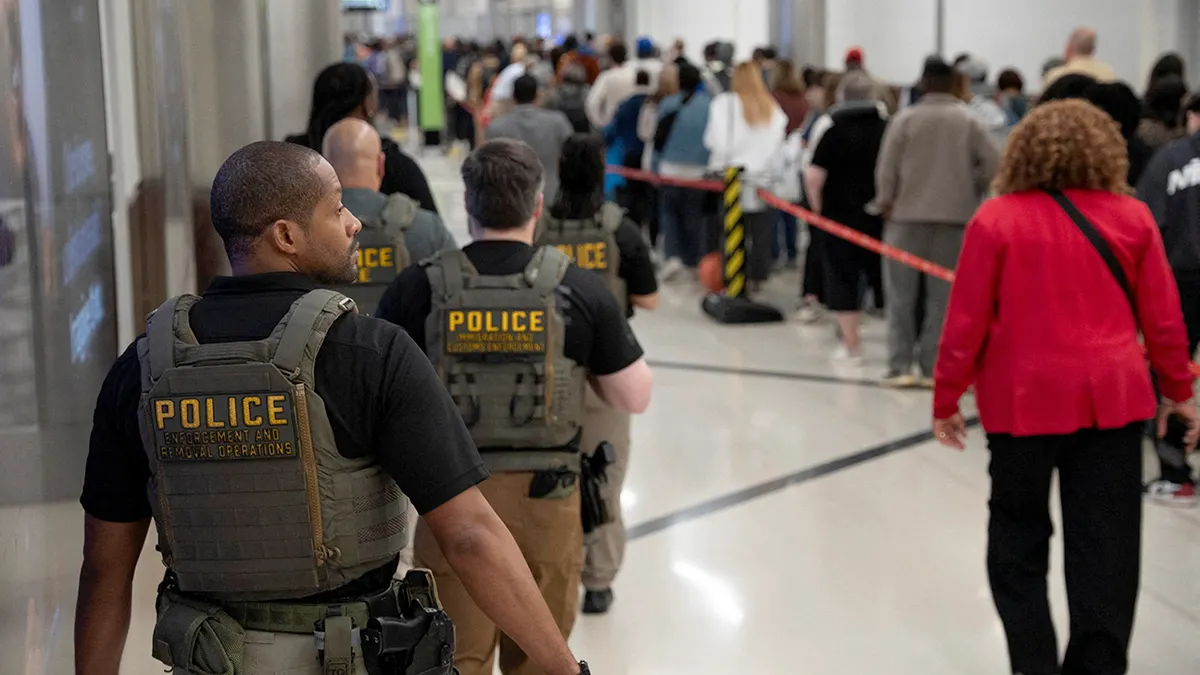 ICE agents at Atlanta airport