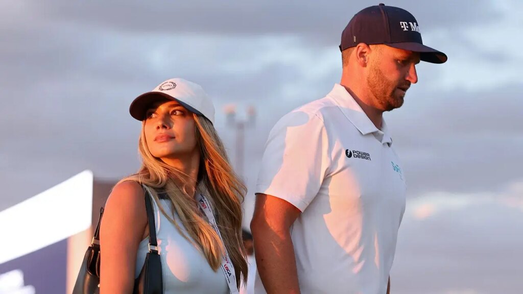 Wyndham Clark's girlfriend Emily Tanner battles tan lines, Kristin Cavallari's first pitch & Sweetness tribute