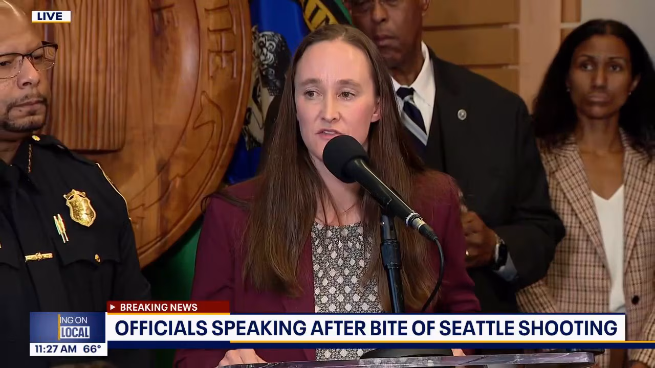 Officials take questions regarding Bite of Seattle shooting