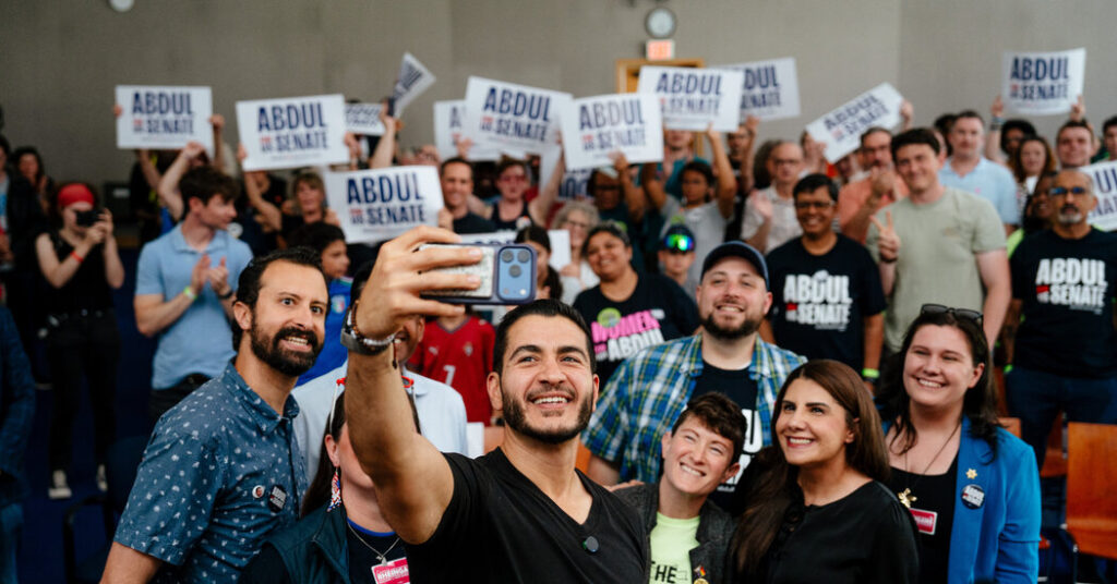 Can a Progressive Win in a Purple State? Abdul El-Sayed Wants to Find Out.