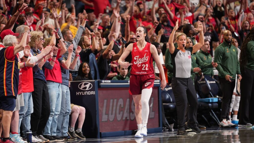 Fever's Caitlin Clark records WNBA's 1st 45-point, 10-assist double-double