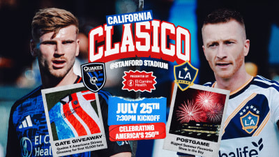 MATCH PREVIEW: Quakes take on Galaxy in 105th California Clasico