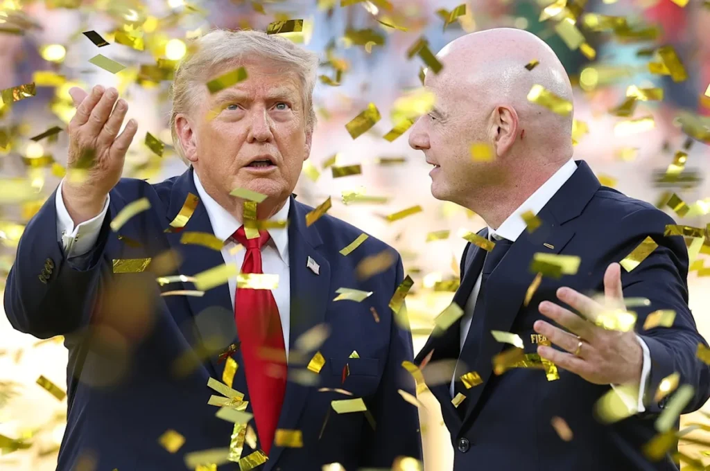 This British Paper's Caption About Trump At The World Cup Is Going Viral