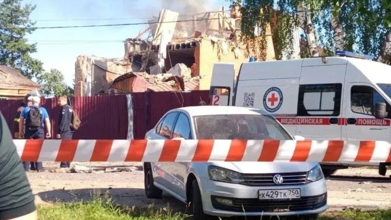Ukraine launches major drone attack on Moscow, hitting a satellite center and killing a baby