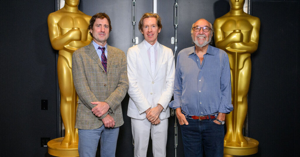 Wes Anderson and Luke Wilson Walk Into an Elevator and … Get Stuck
