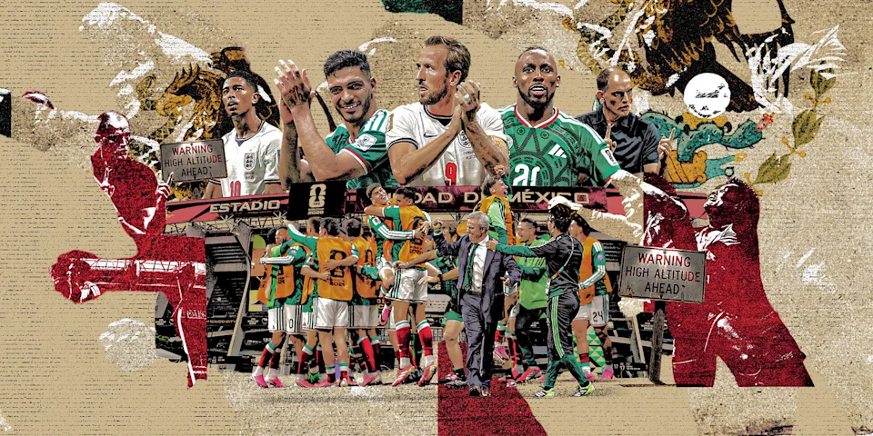 England will meet Mexico on Sunday night. (Joseph Raines/Yahoo Sports)
