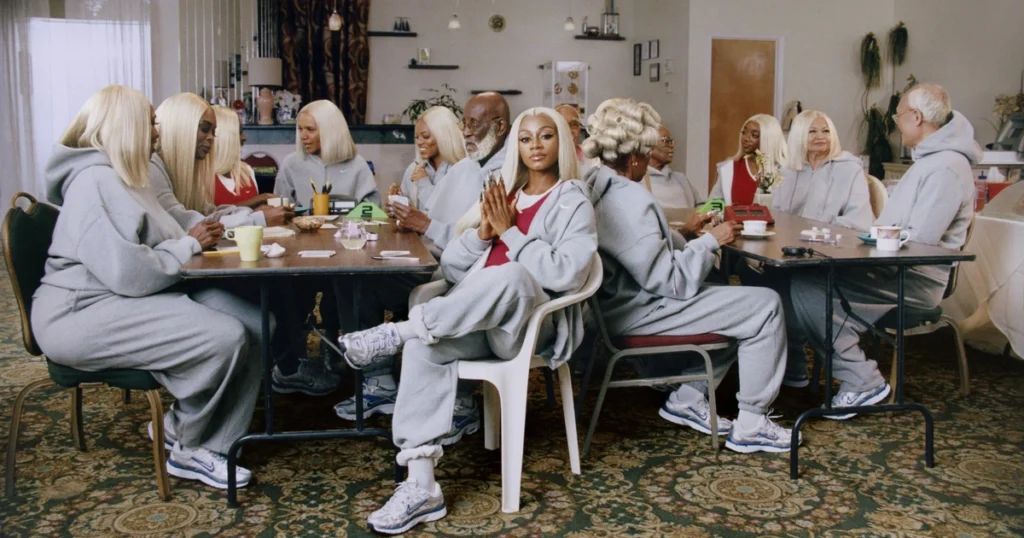 Sha’Carri Richardson Shines In Nike’s New Studio Fleece Collection 