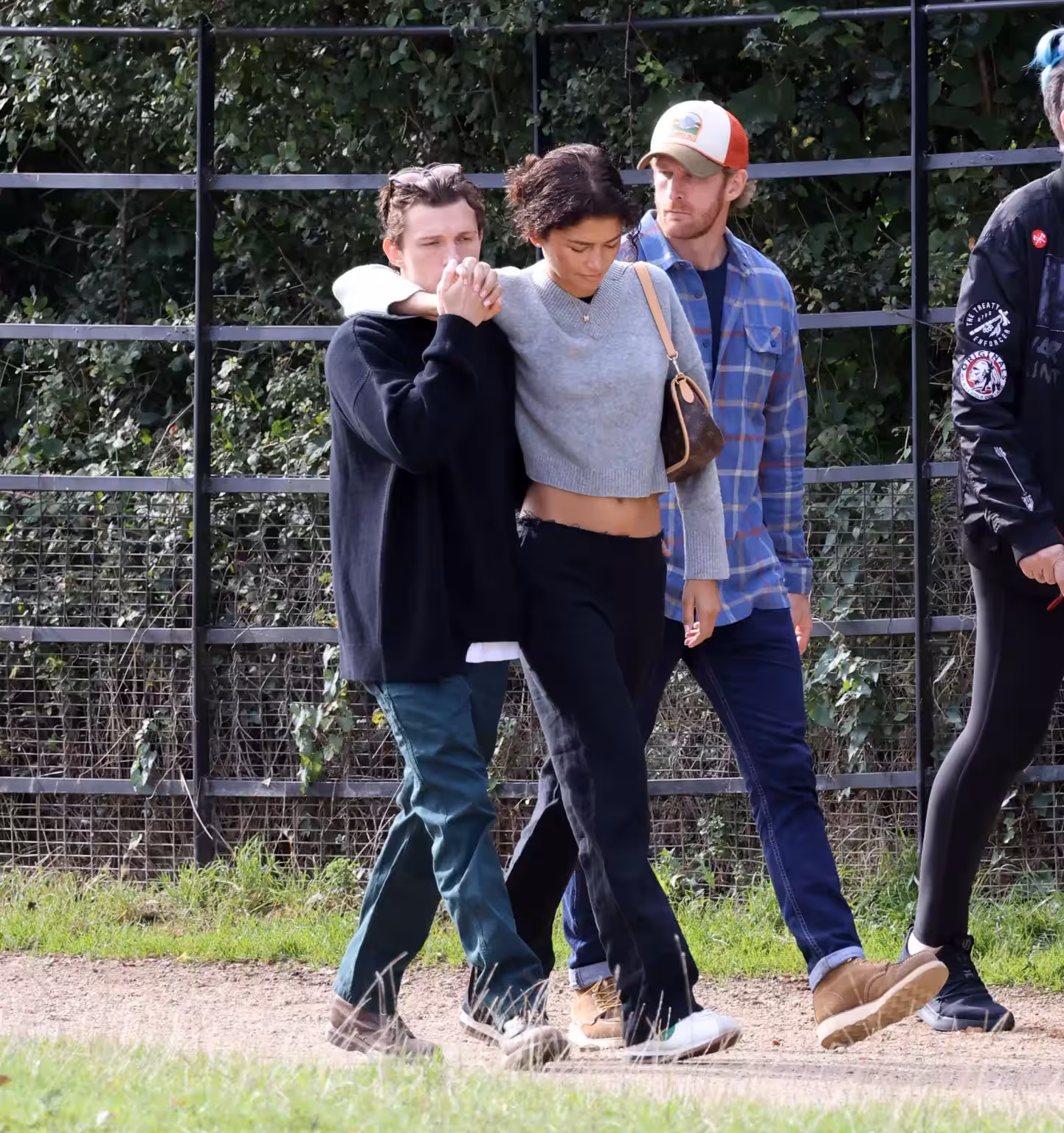 The original image of Tom Holland and Zendaya was taken in London in 2023.