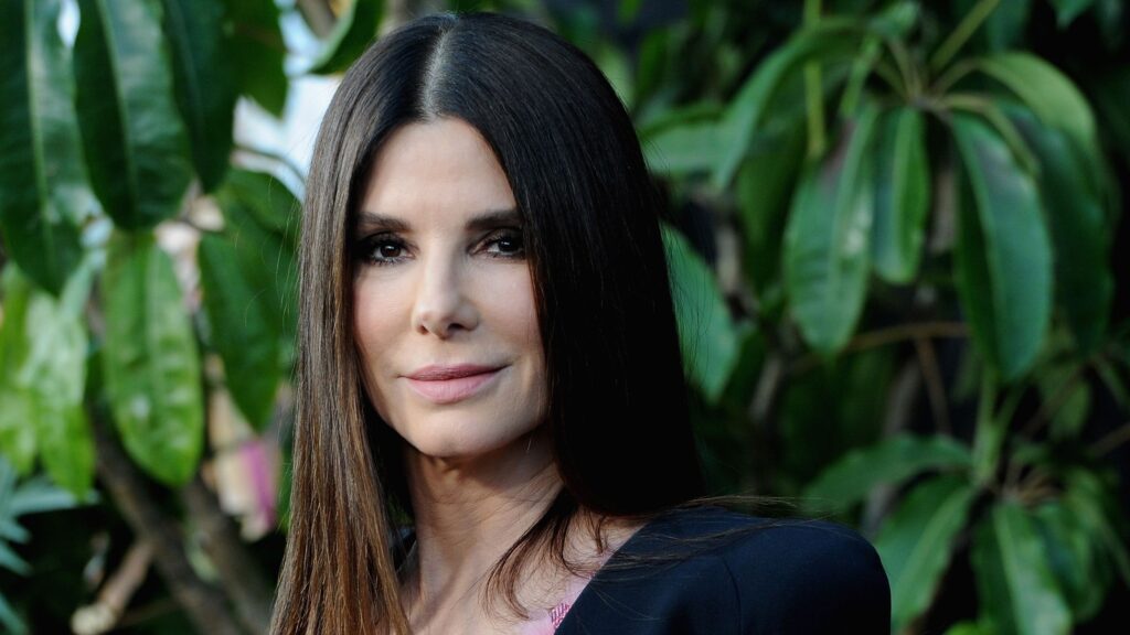 Sandra Bullock's unexpected take on the little black dress