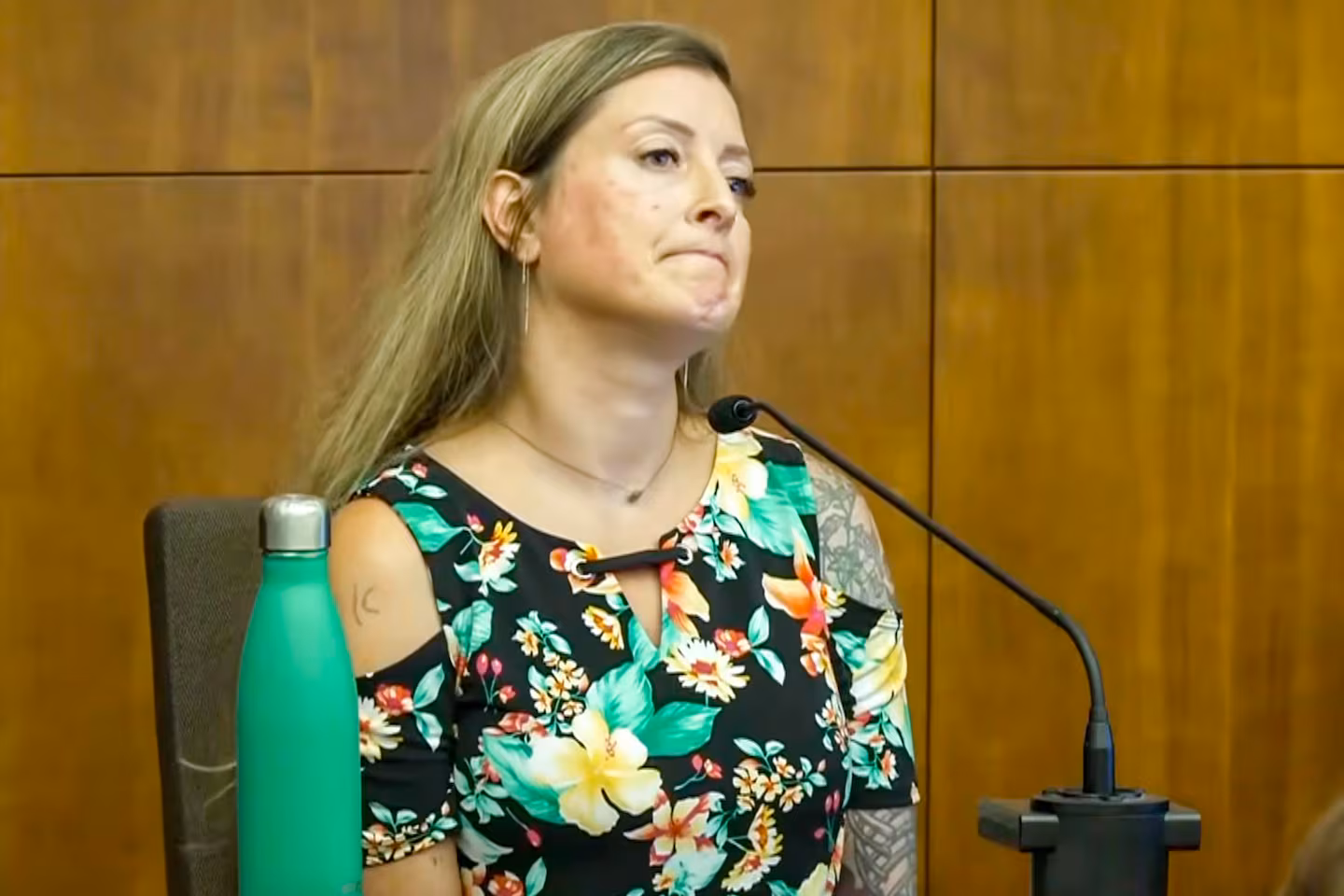 Nichole Bradley, a deputy superintendent with the Plymouth County Sheriff's Office testifies on Day 12 of the Lindsay Clancy murder trial at Plymouth Superior Court in Plymouth, Wednesday, Aug. 12, 2026.
