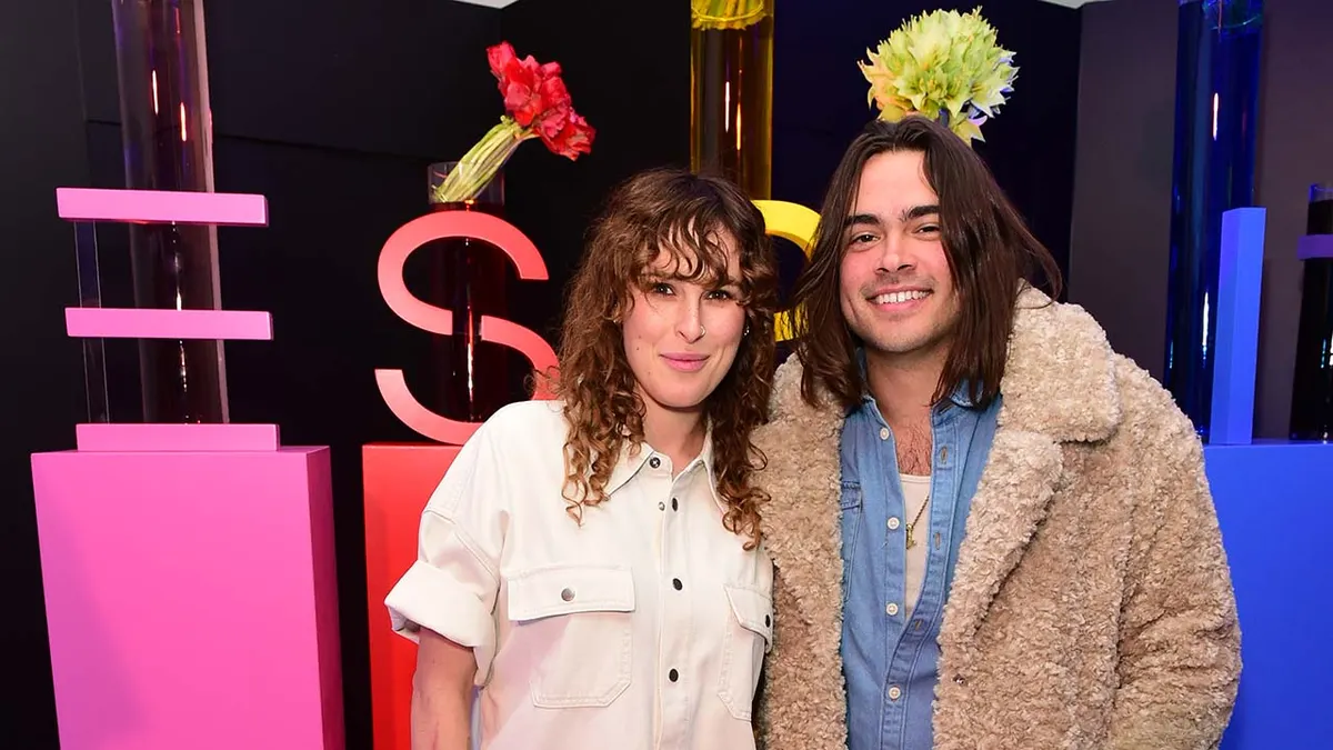 Rumer Willis and Derek Richard