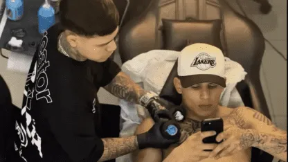 El nuevo tatuaje de Leonel Flores, la flamante figura de Boca El nuevo tatuaje de Leonel Flores, la flamante figura de Boca