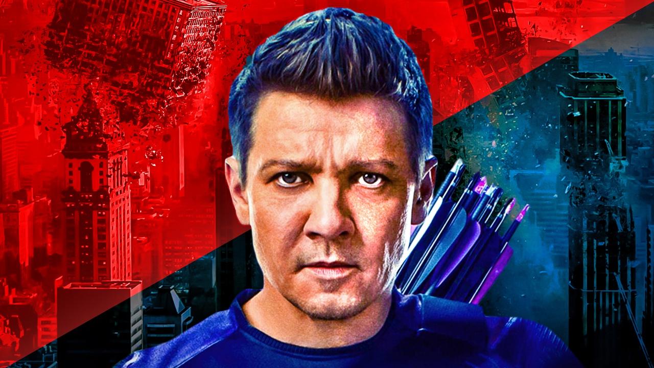 Jeremy Renner as Hawkeye.