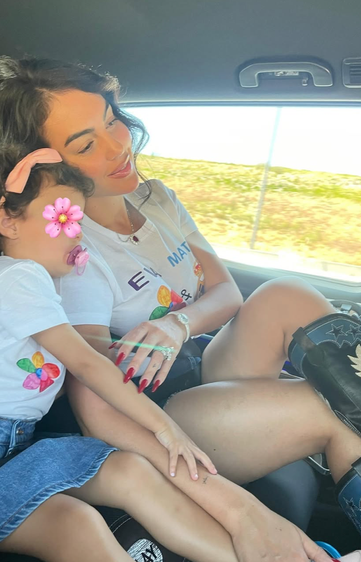 Family always comes first for Georgina Rodríguez, who transformed her garden into a private carnival.