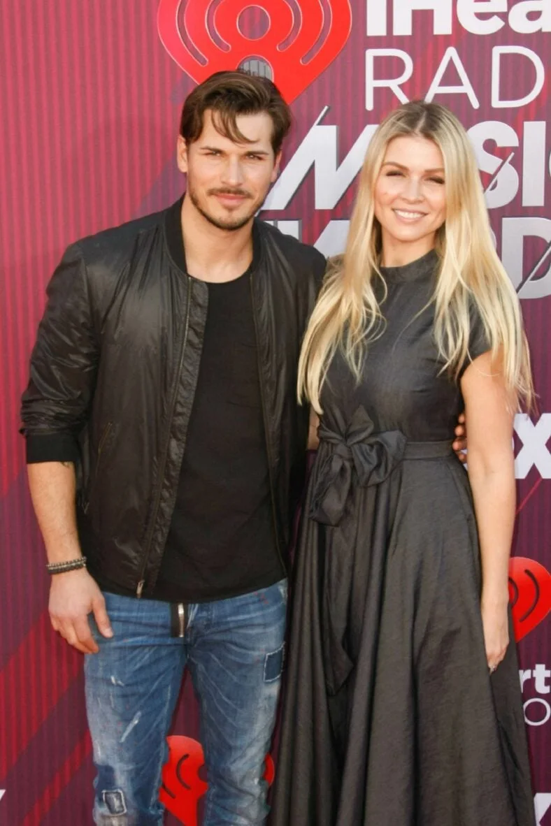 Gleb Savchenko and Elena Samodanova at iHeartRadio Music Awards