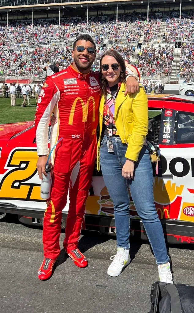 Bubba Wallace & Amanda Wallace