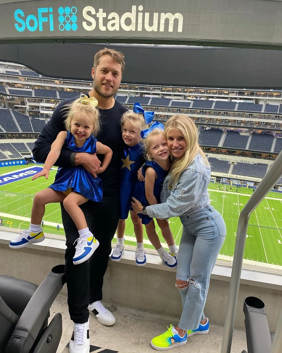 Matthew Stafford & Kelly Stafford