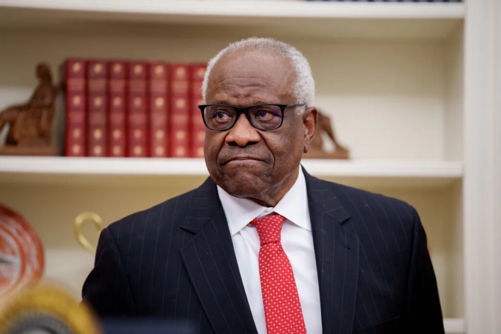 Clarence Thomas May Get to Overturn Supreme Court Case He Opposed 22 Years Ago