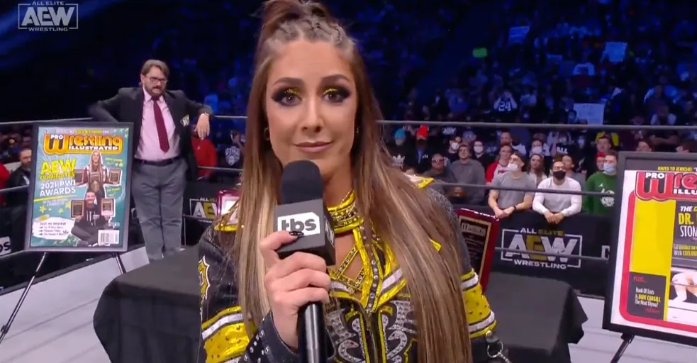 Britt Baker gives a familiar answer about appearing at AEW’s All In