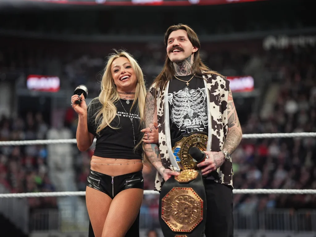 Dominik Mysterio reveals how his real-life wife handles his WWE romance with Liv Morgan
