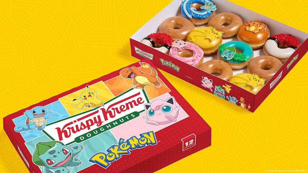 Krispy Kreme launches Pokémon Doughnut Collection
