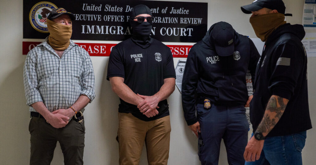 N.Y. Law Barring ICE Agents From Wearing Masks Is Blocked by Judge