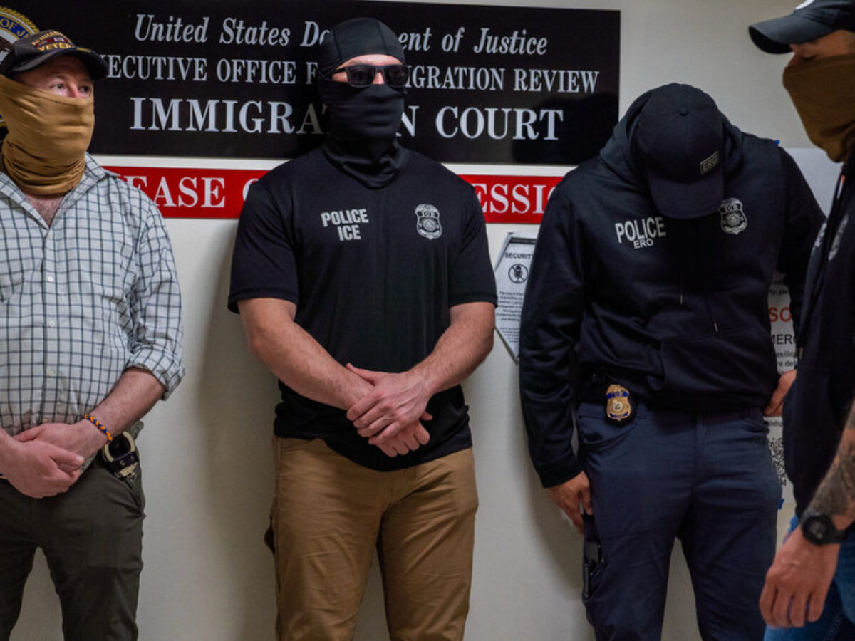 N.Y. Law Barring ICE Agents From Wearing Masks Is Blocked by Judge
