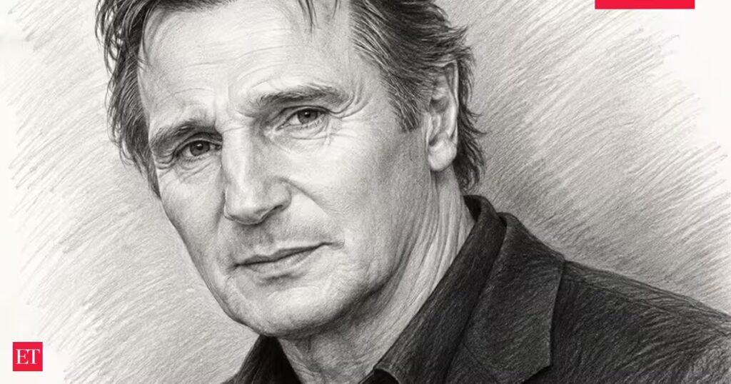 Quote of the day by Liam Neeson: 'I never did think of myself as handsome - terribly attractive,..., but not...' - Veteran star's candid take on confidence and self-image