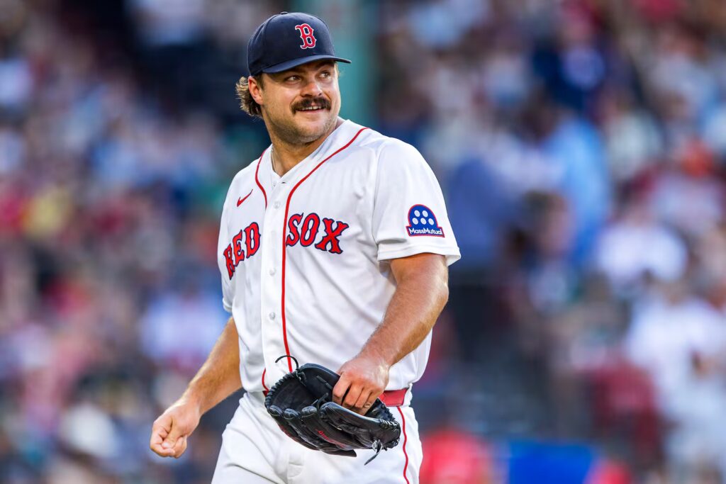 Payton Tolle is on the mound for the Sox on Friday night.