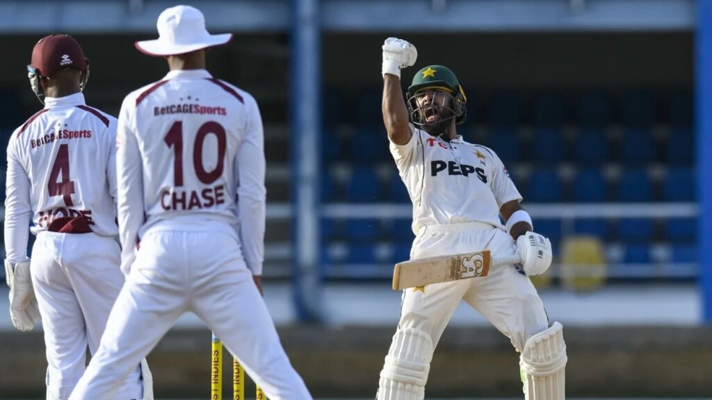 WI vs Pak - Abdullah Shafique escapes wilderness with high ceiling still intact