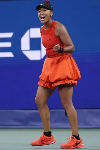 Naomi Osaka at the 2025 US OpenCredit: Al Bello/Getty