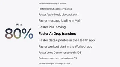 airdrop transfers ios27