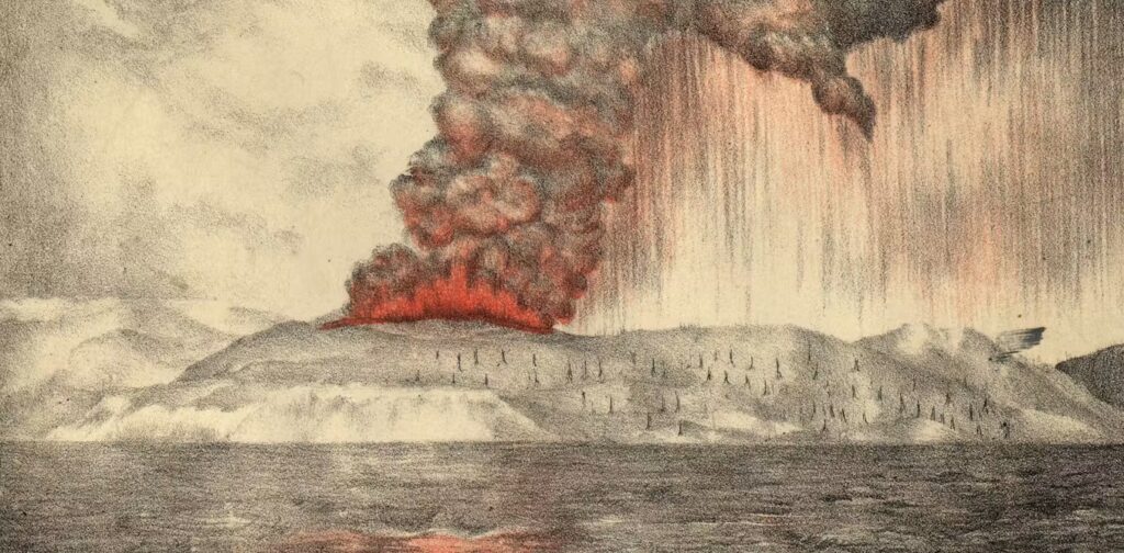 Anak Krakatau is erupting. In 1883, Krakatau was devastating – could that happen again?
