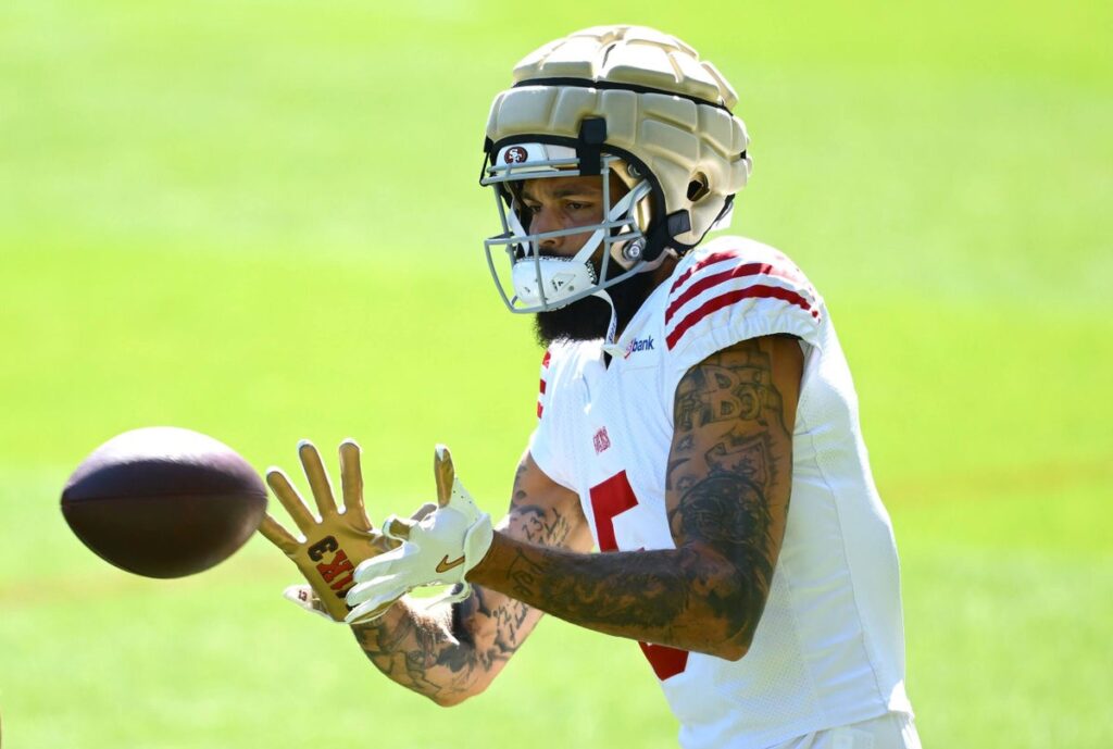 Mike Evans is fitting right in with the 49ers: ‘He’s a stud’