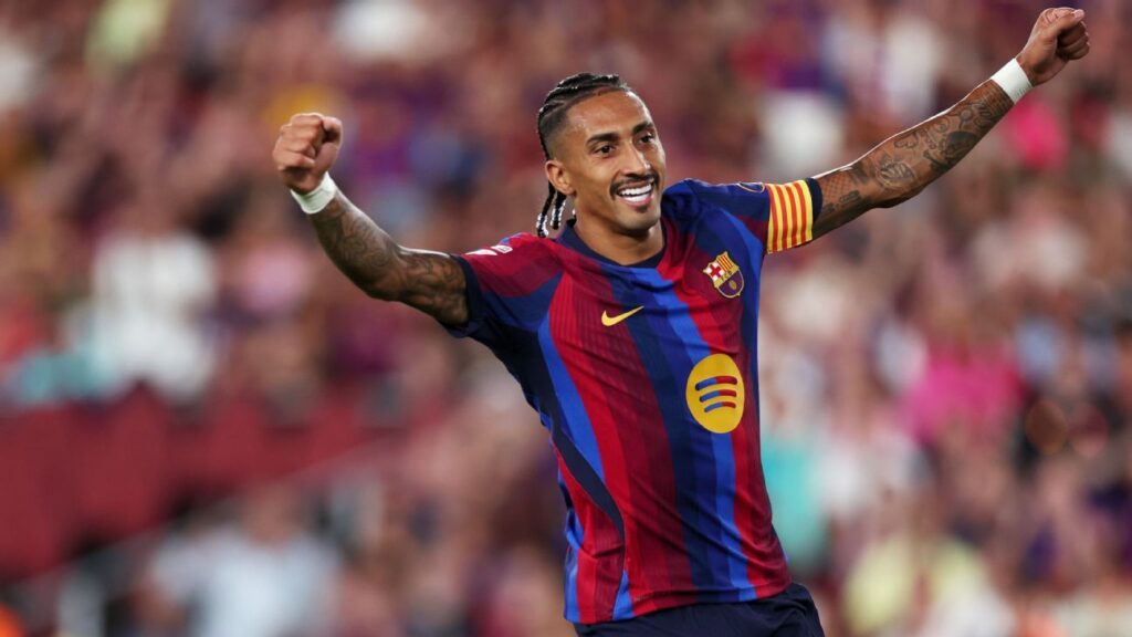 Raphinha appointed Barcelona captain, first Brazilian to hold the role