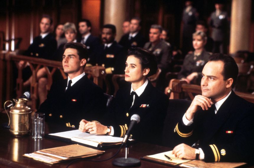 Sorkin adapted his play for the 1992 film, which starred Tom Cruise, Demi Moore and Jack Nicholson.