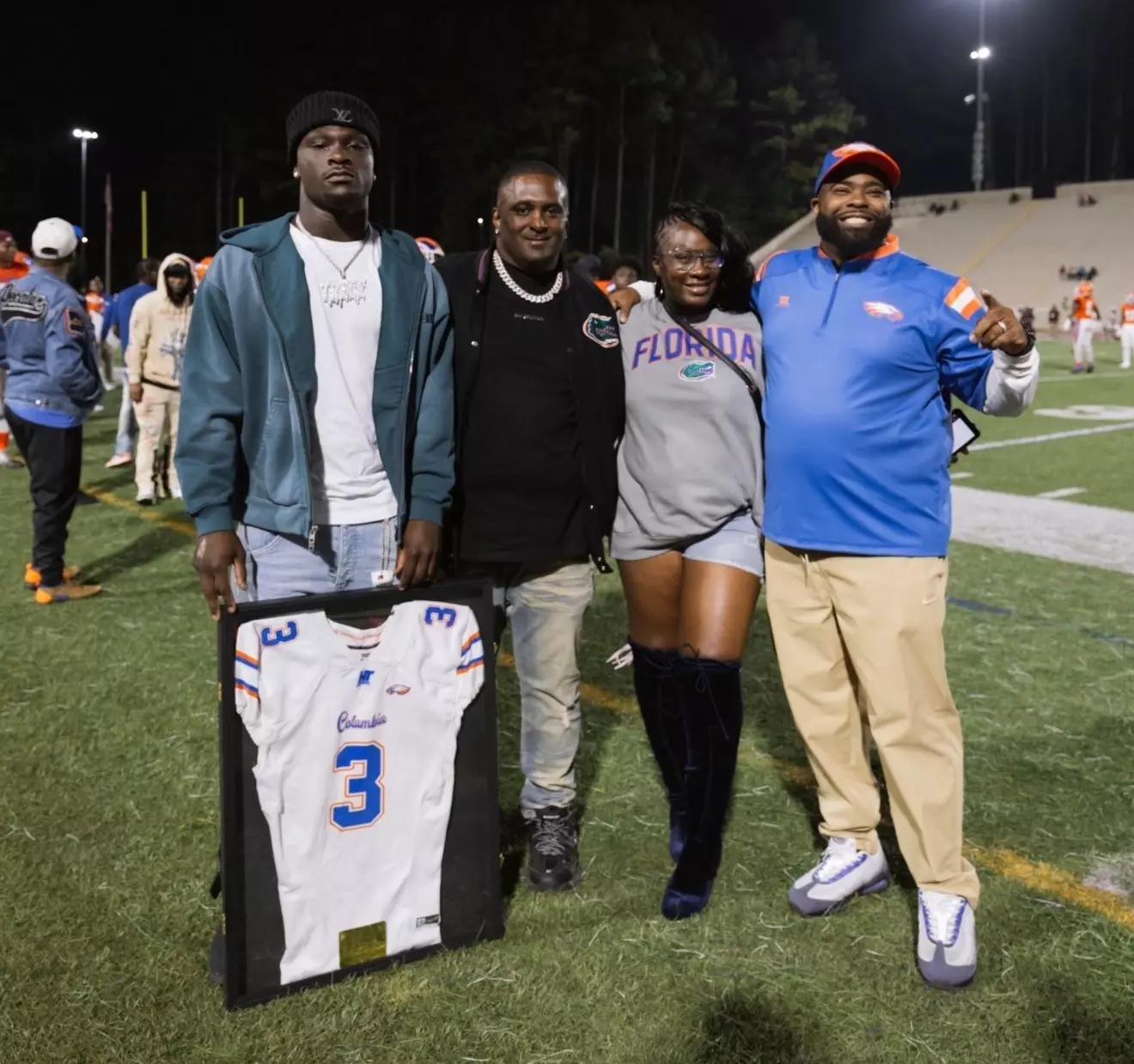 Baugh, Jadan (with parents, HS coach)