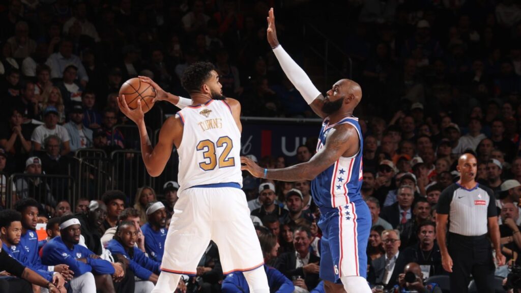 LeBron at center?! Why 76ers got creative on opening night
