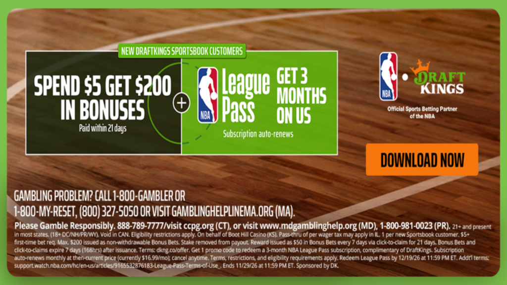 Use DraftKings promo code to get $200 bonus, free NBA League Pass for Brewers-Rays, World Series Game 1, NBA