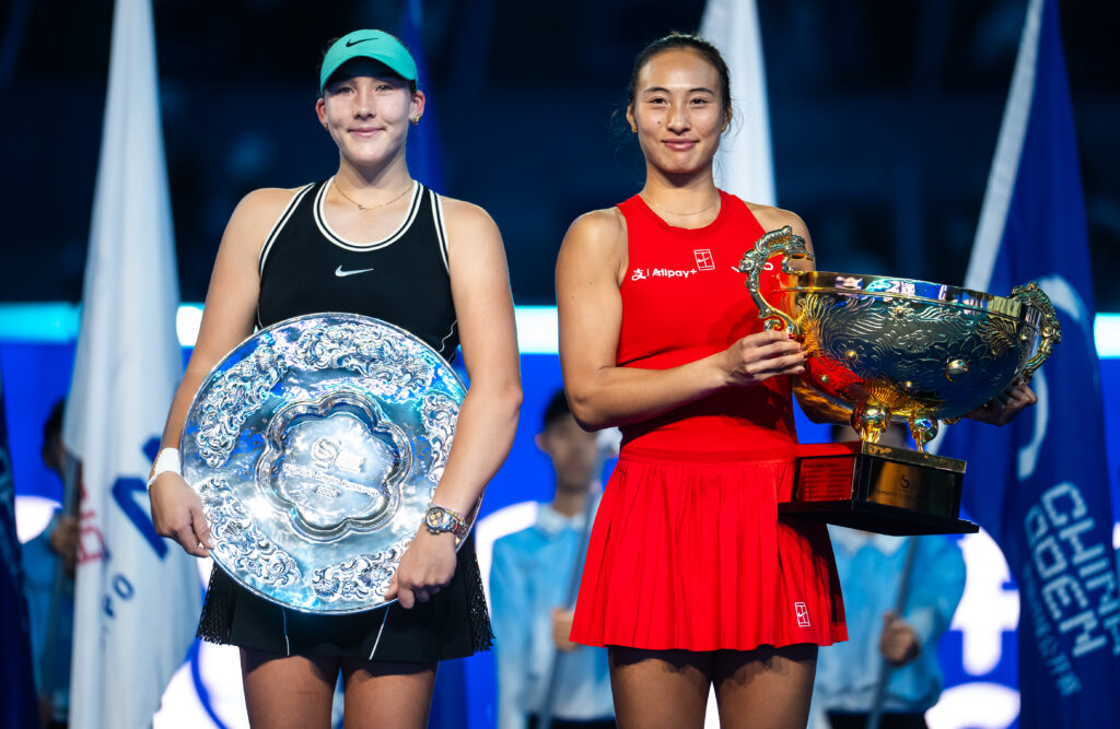 Zheng, Andreeva to miss Wuhan Open following Beijing final